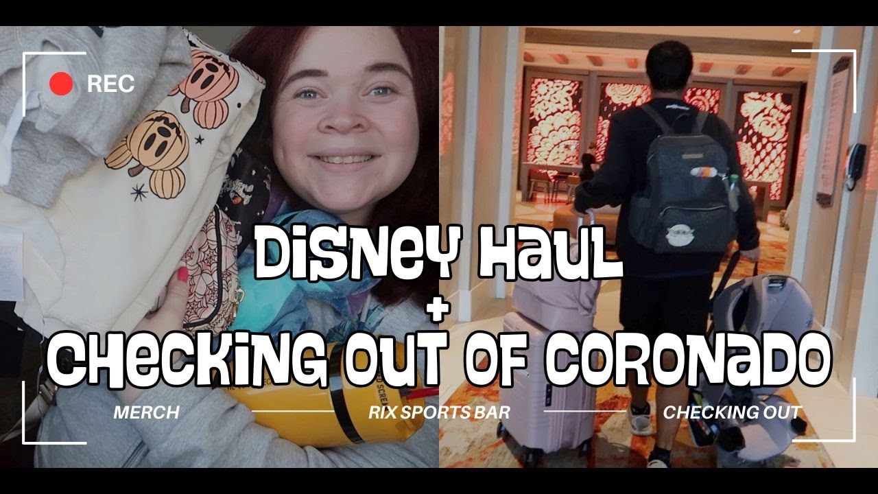 DISNEY WORLD AEP TRIP || Day Four || Disney Haul + Checking Out of Coronado Springs!