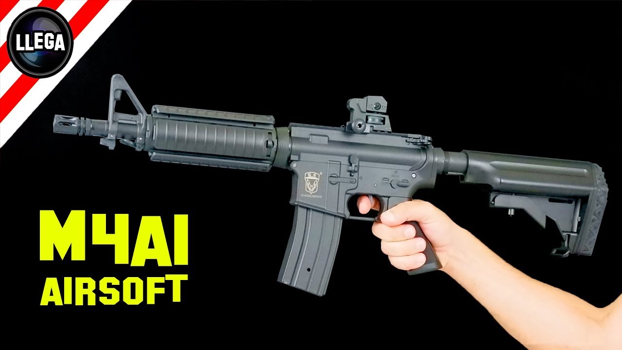 150€ Me Ha Costado Esta M4A1 Golden Eagle V3 De Airsoft - Cosas Compradas En Internet
