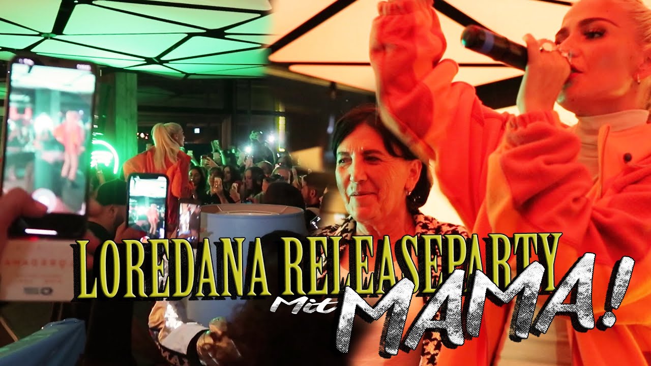 LOREDANAs Mutter weint auf der Bühne vor Stolz | Releaseparty mit MERO, MOZZIK, SENNA & JUJU