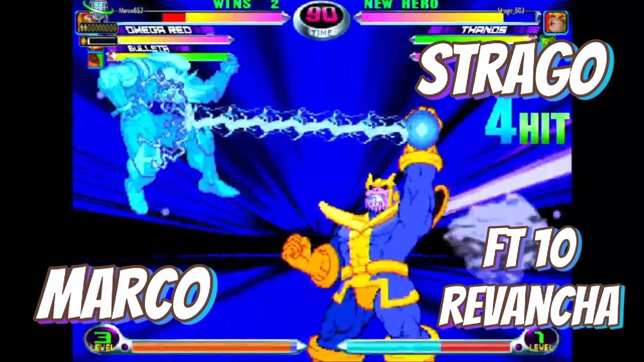 MvC2 (Steam) Strago vs Marco REVANCHA FT 10 .:06.03.2026:.
