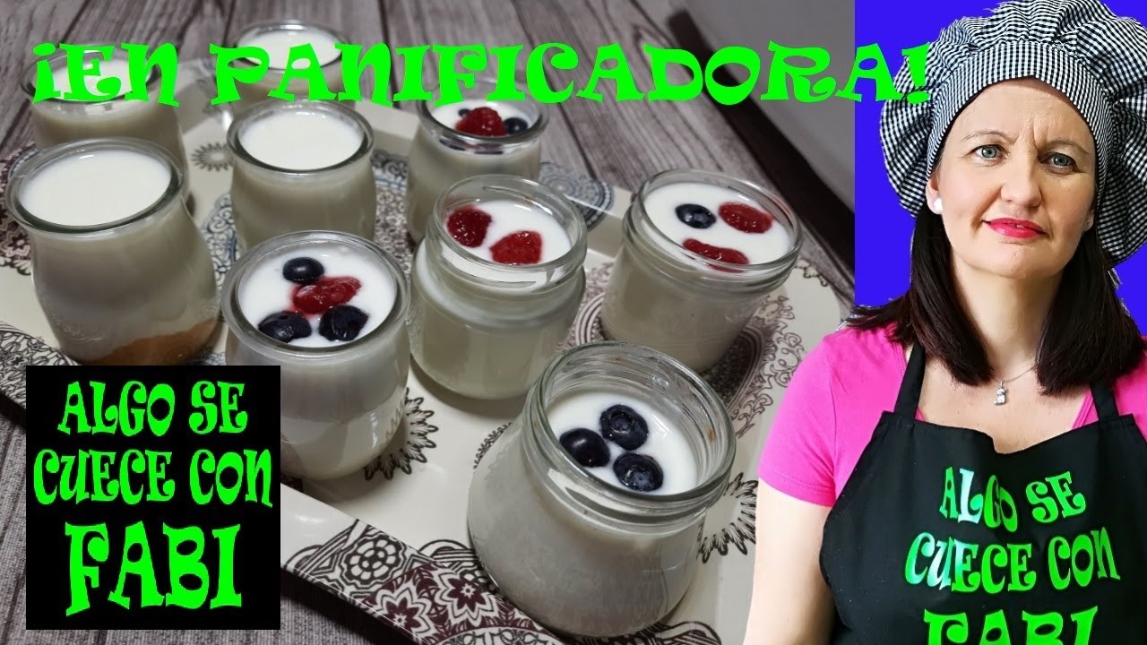 ¡YOGUR en PANIFICADORA de LIDL! ¡CON SOLO LECHE Y UN YOGUR! ¡DELICIOSO! 😋😋😋