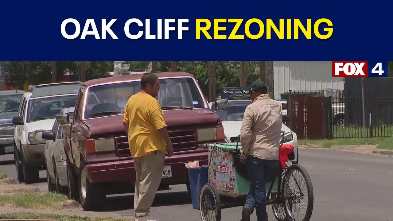 West Oak Cliff residents worry about rezoning plan