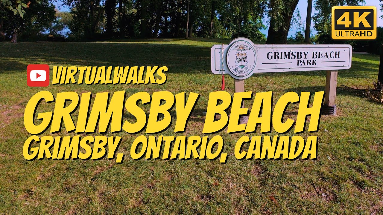 Traversing through the historic Grimsby Beach Area in Grimsby, Ontario, Canada