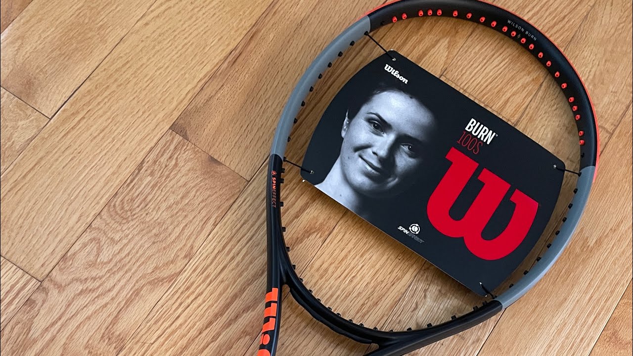 Stringing a Wilson Burn 100s with ways to racquet customization