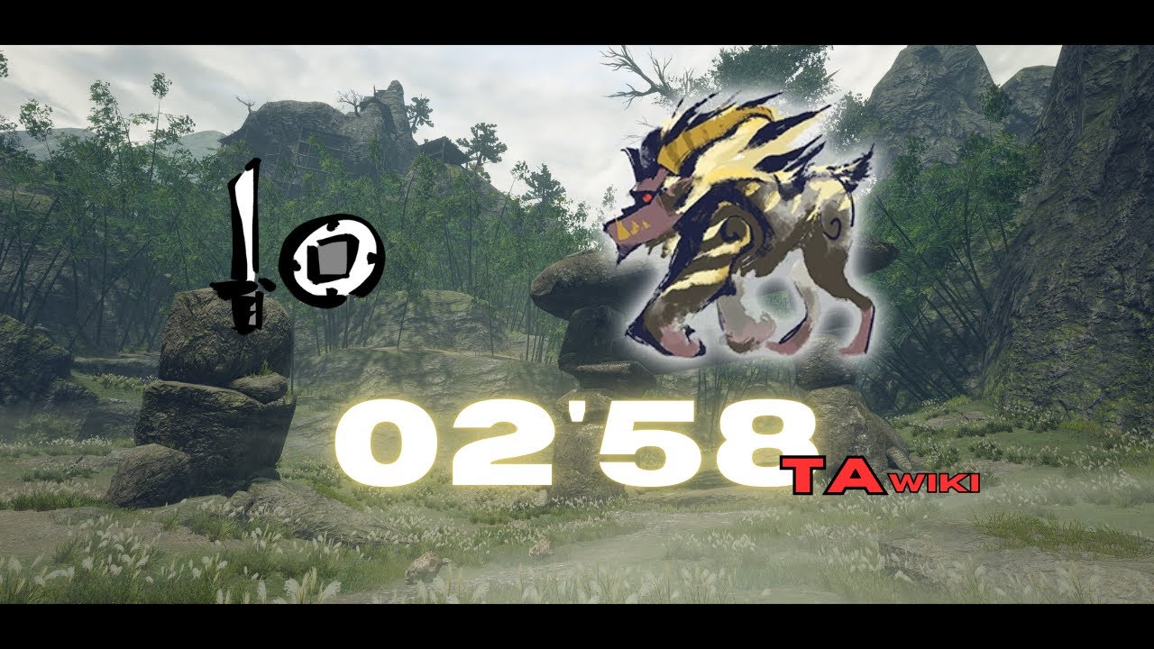 MHRS | Furious Rajang solo SnS (TA wiki rules)