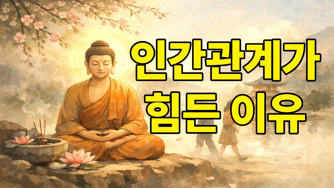 인간관계에서 상처받지 않는 가장 쉬운 방법 (불교가 말하는 마음의 거리)