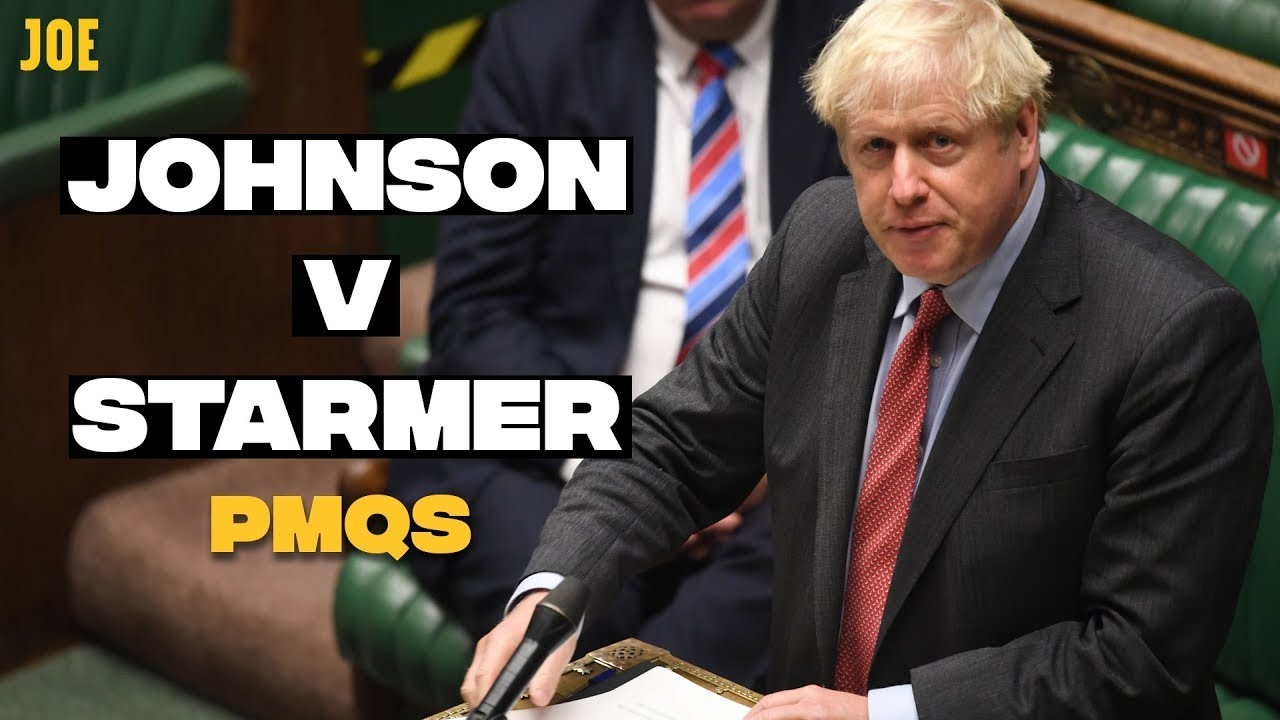 PMQS LIVE: Boris Johnson vs. Keir Starmer
