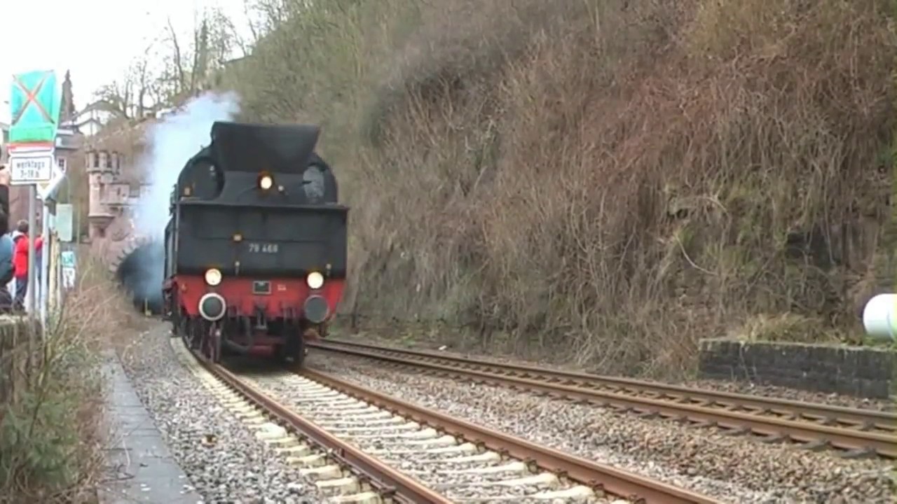 Eisenbahnromantik, steam locomotives, Gerolstein - Germany HD Travel Channel