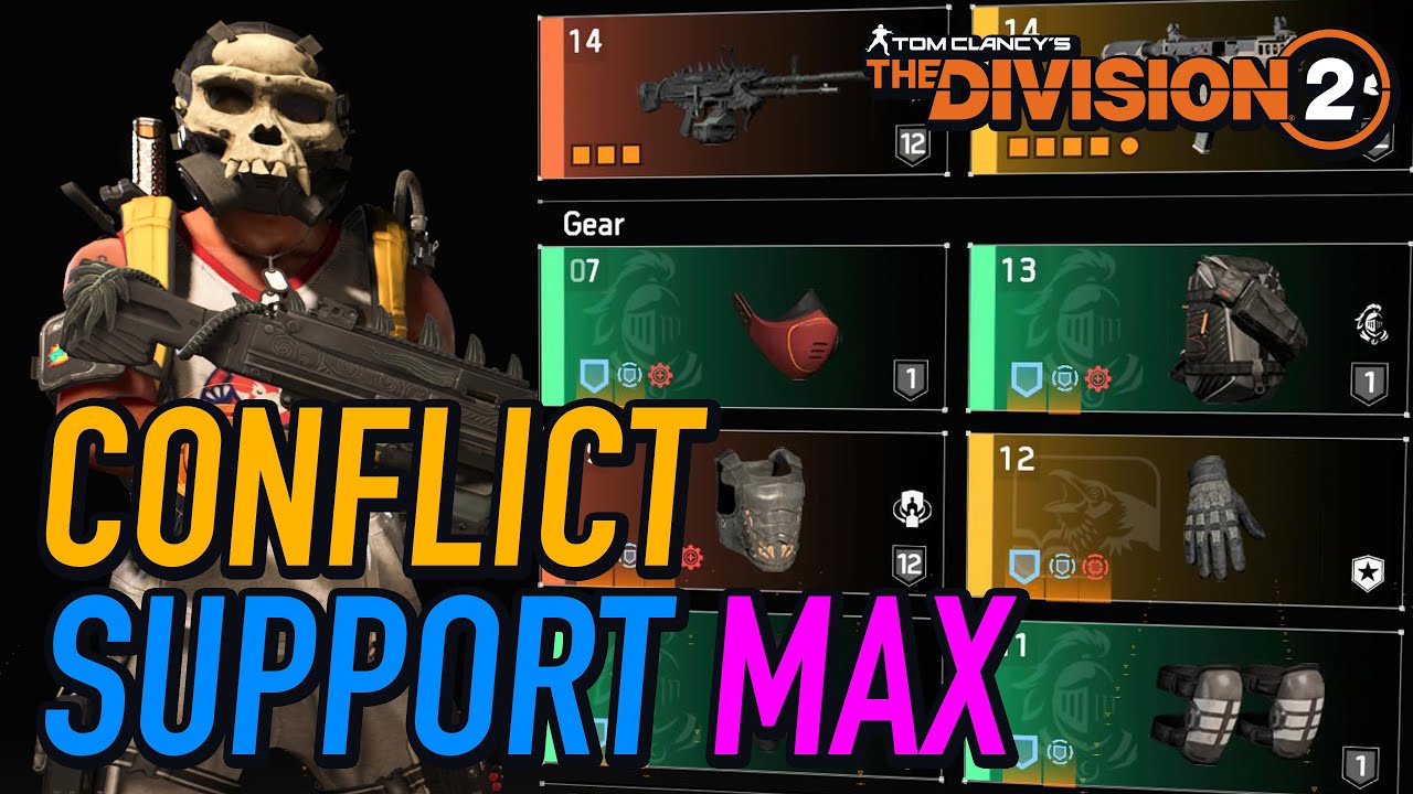 The Division 2 / PVP CONFLICT / SUPPORT MAX