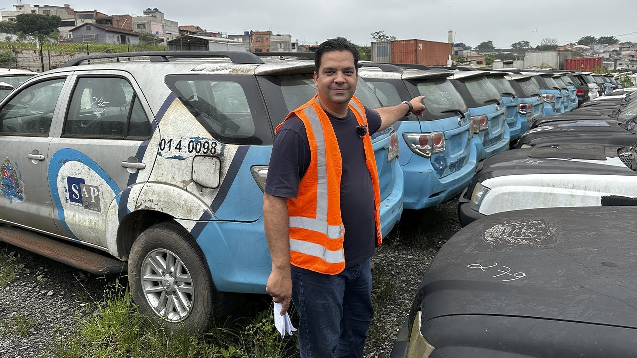 LEILÃO DE HILUX SW4 ABANDONADAS *a partir de 19 mil reais*
