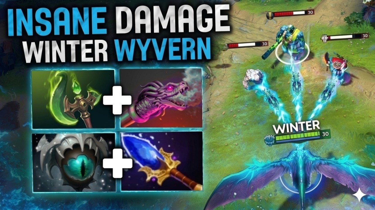 Winter Wyvern Hard Carry 🔥🔥🔥Insane Comeback 27 Kills | Dota 2 Gameplay