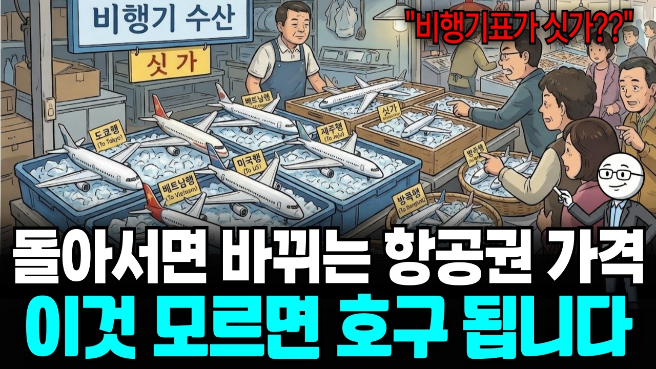 계속 바뀌는 항공권 가격의 경제학
