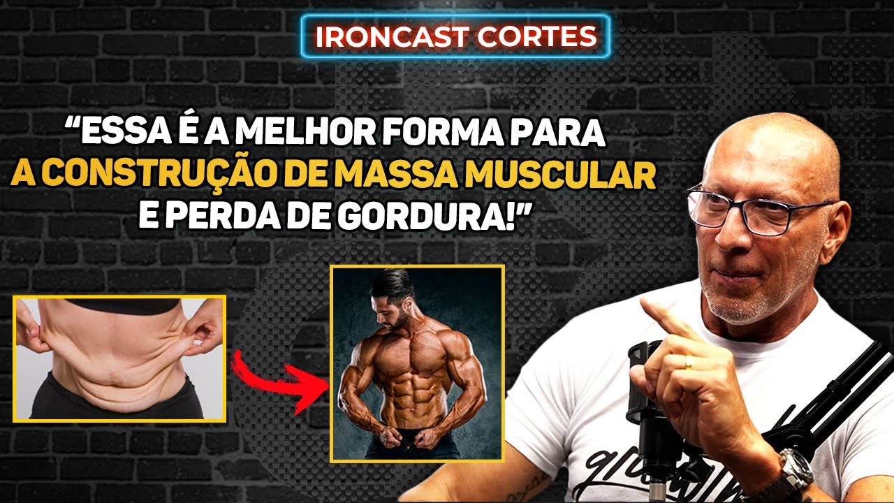 WALDEMAR GUIMARÃES DEIXA DICA DE COMO PERDER GORDURA E GANHAR MASSA MUSCULAR – IRONCAST CORTES