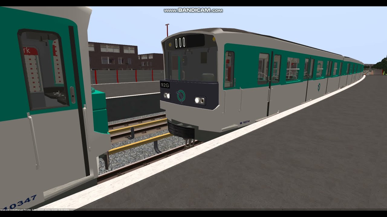 Metro simulator beta Paris MF67 2012