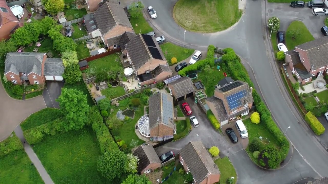Kintbury village in West Berkshire, England