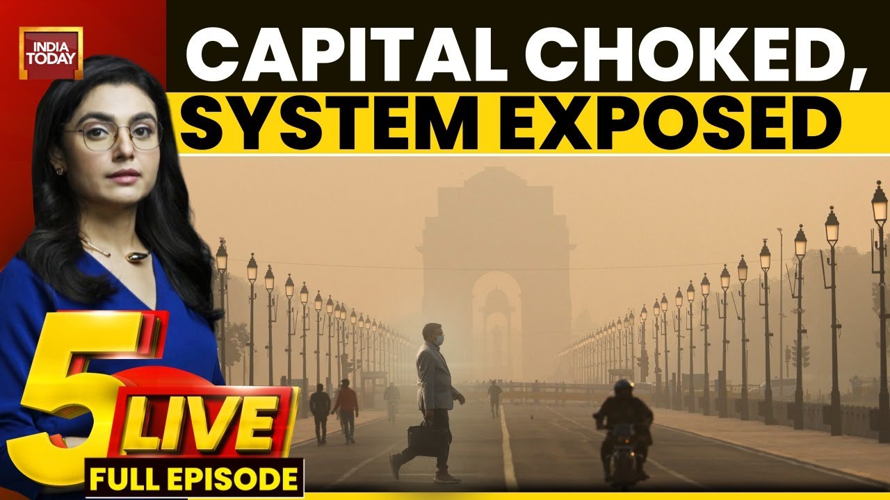 5Live With Sonal Mehrotra Kapoor: India Today Sting Exposes GRAP-4 Violations | Wegovy Pill Approval