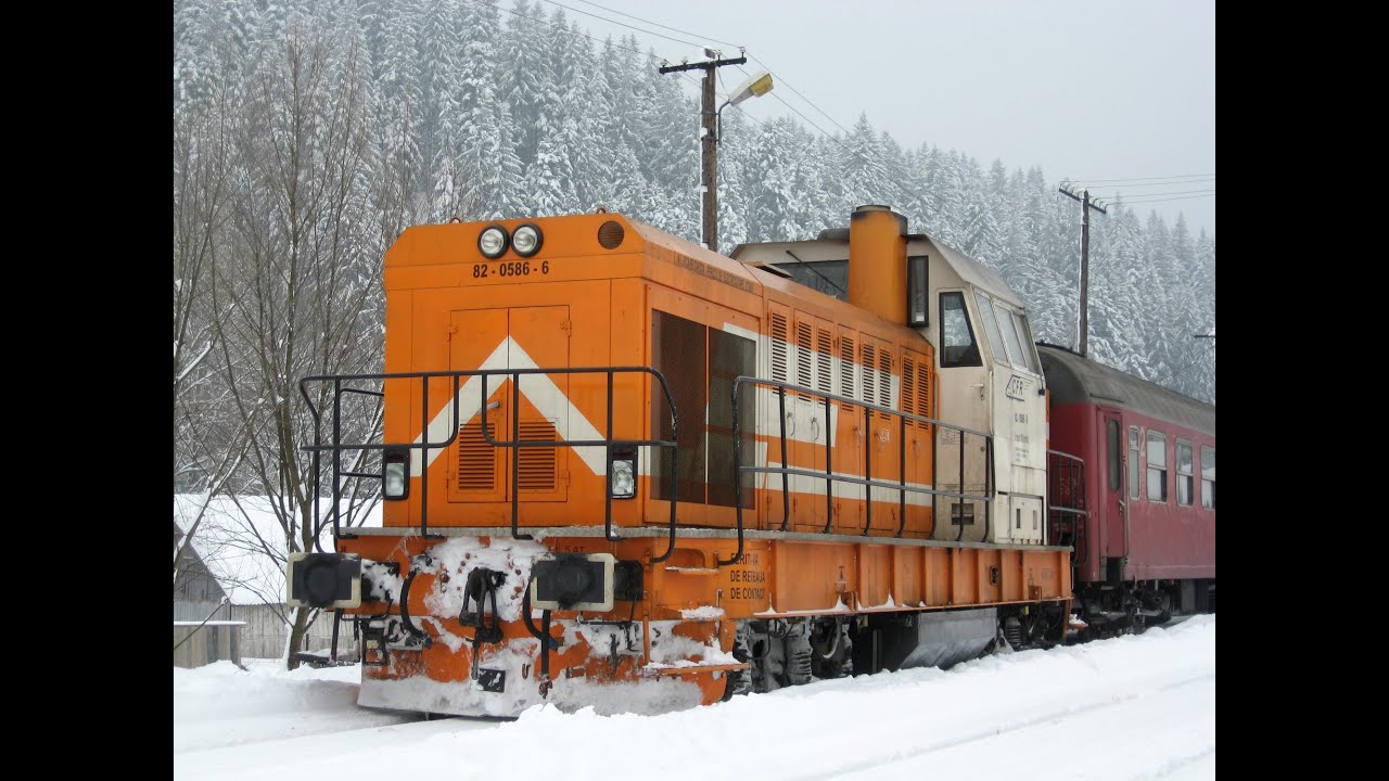 Calatorie cu trenul pe linia Putna - Radauti - ARHIVA [Februarie, 2010]