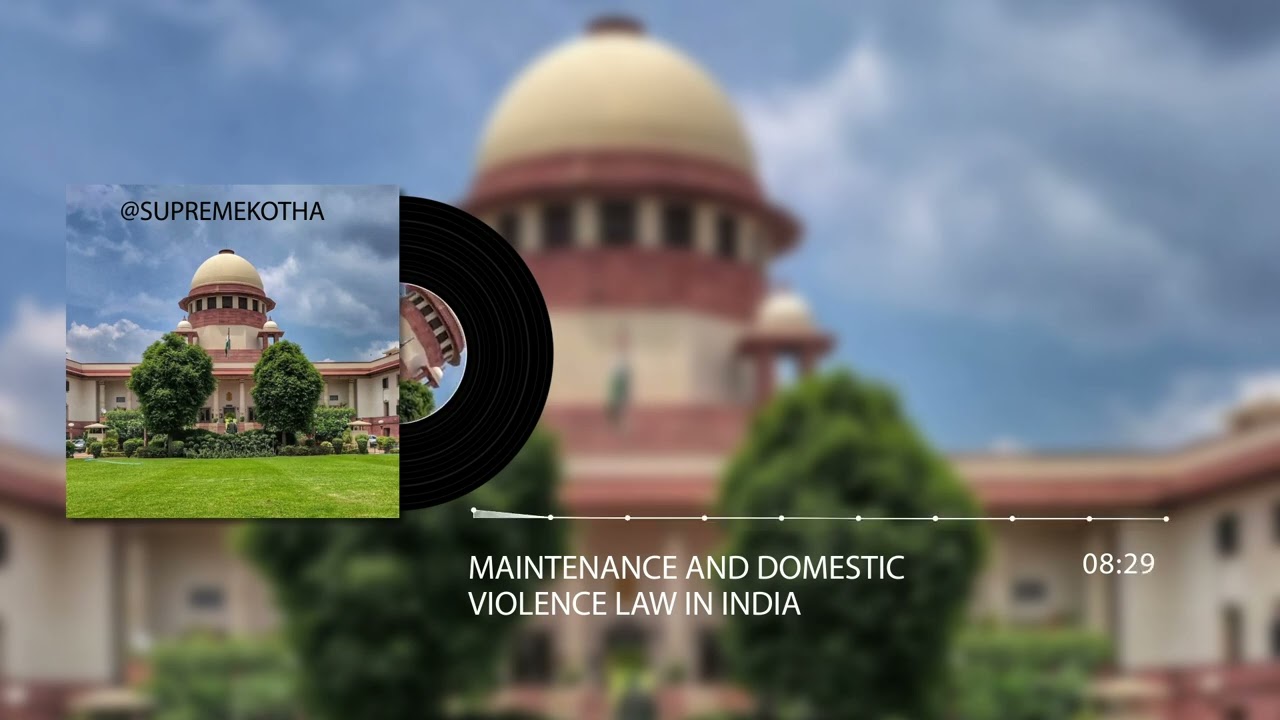 Maintenance Laws in India Explained | CrPC, HMA, DV Act | Rights of Women, Men & Parents