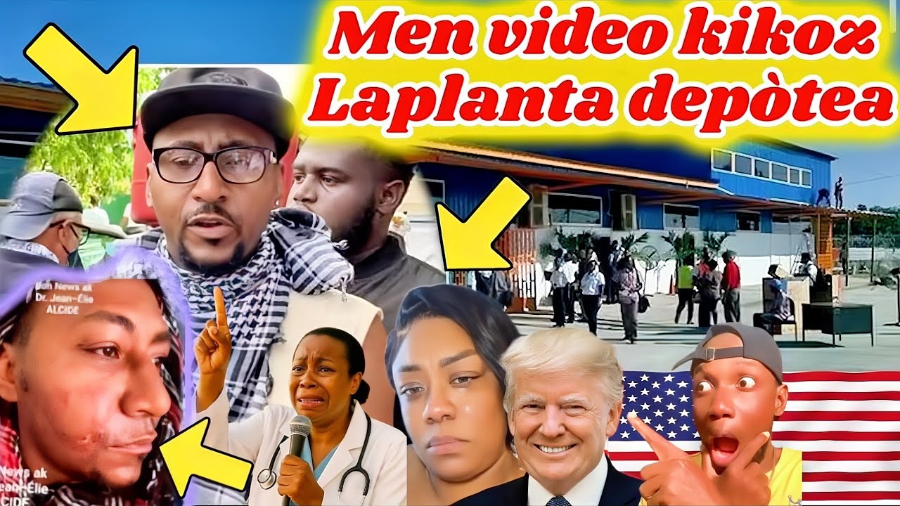Video kikoz yo depòte laplantaa pranlari🙆‍♂️nap sezi tande zen saaa  woy  Uncle kendji pale😳