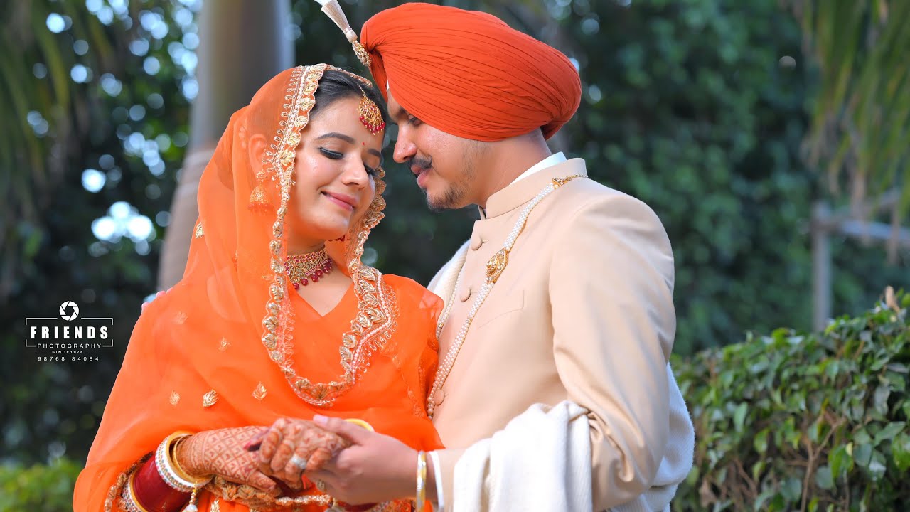 Harman Rajgarh Wedding Highligts 2021 l Friends Photography Patiala 91500-00084