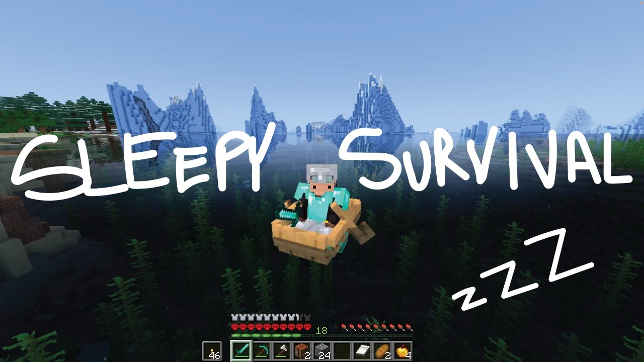 sleepy exploring | hardcore day 19