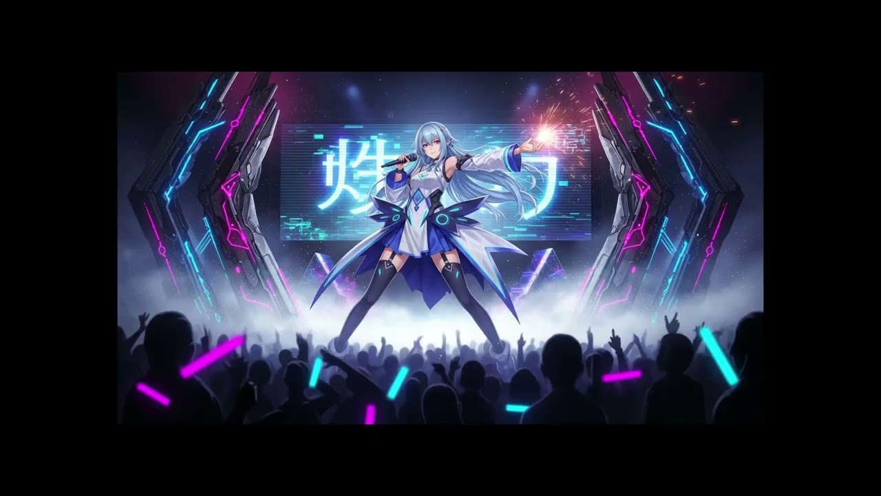 TUNEEvsSUNO  visual_r3 aggressive Cyberpunk Visual Kei Metal