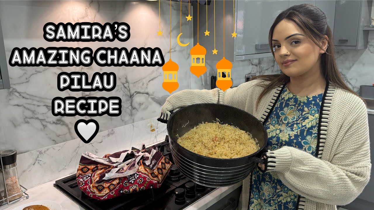 SAMIRAS AMAZING RAMADAN CHANNA PILAU RECIPE 😍🫶🏻