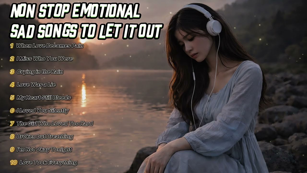 Non Stop Lonely Heartbreak Playlist 💔 | Chill Sad Musicnal Sad Songs to Let It Out 💔😭