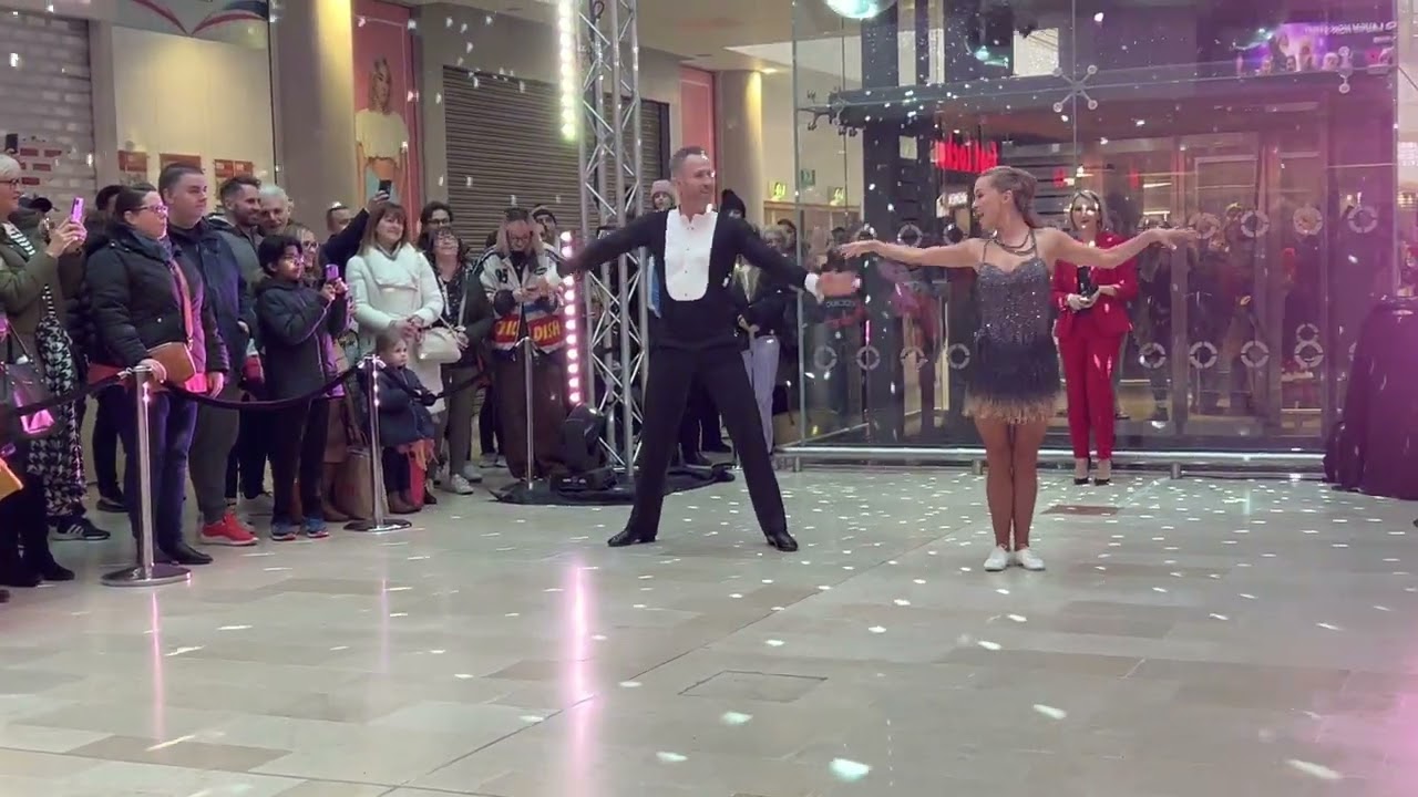James and Ola Jordan perform “The Jive” in Leicester