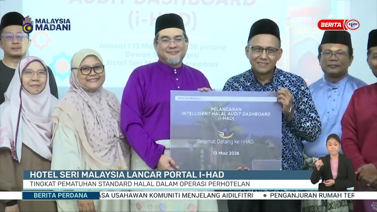 14 MAC 2026 - BP - HOTEL SERI MALAYSIA LANCAR PORTAL I-HAD, TINGKAT PEMATUHAN STANDARD HALAL