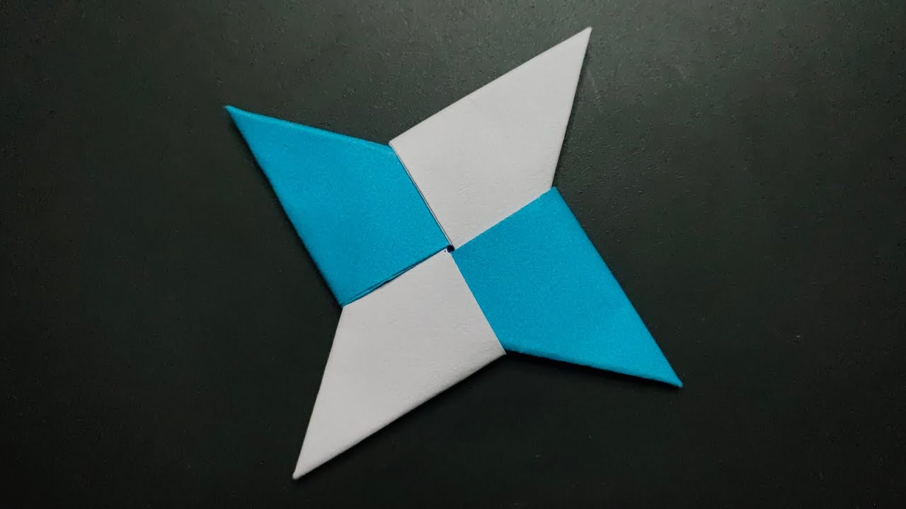 Origami Ninja Star (Paper Shuriken) - Best Tutorial