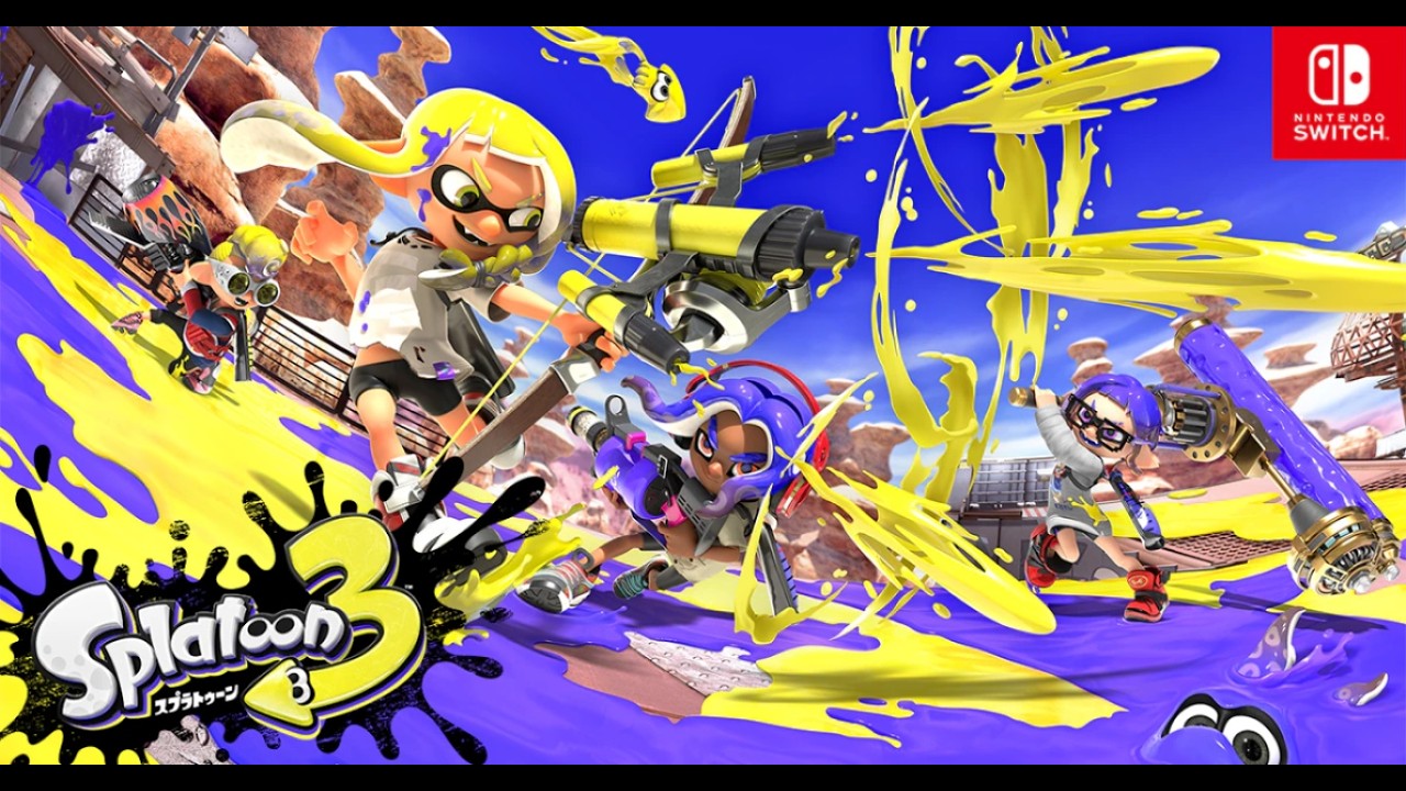 【スプラトゥーン3】みんなが仲良く楽しめる任天堂のゲームをやります。