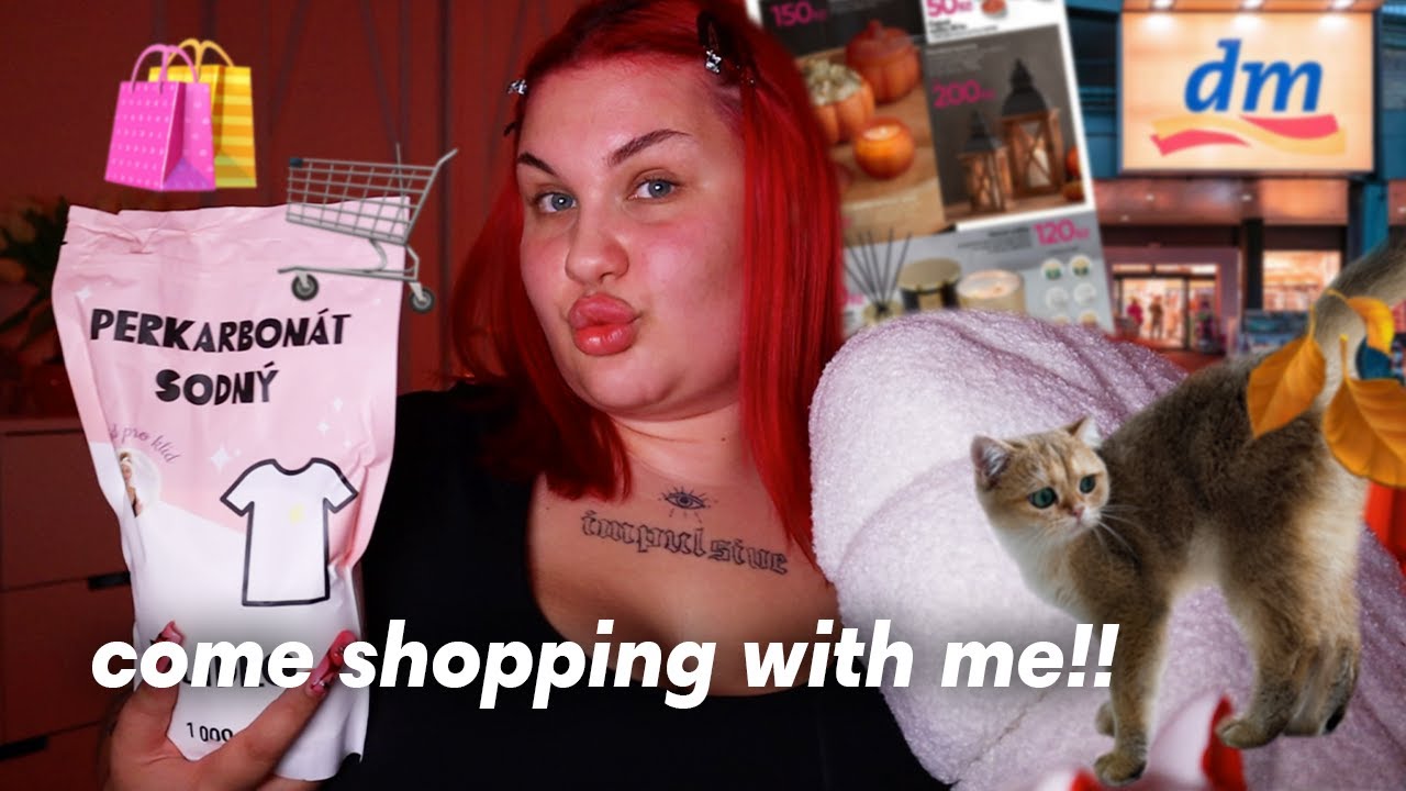 pojďte se mnou na BYDLENKOVSK&Yacute; n&aacute;kup | VLOG & HAUL | sugardenny