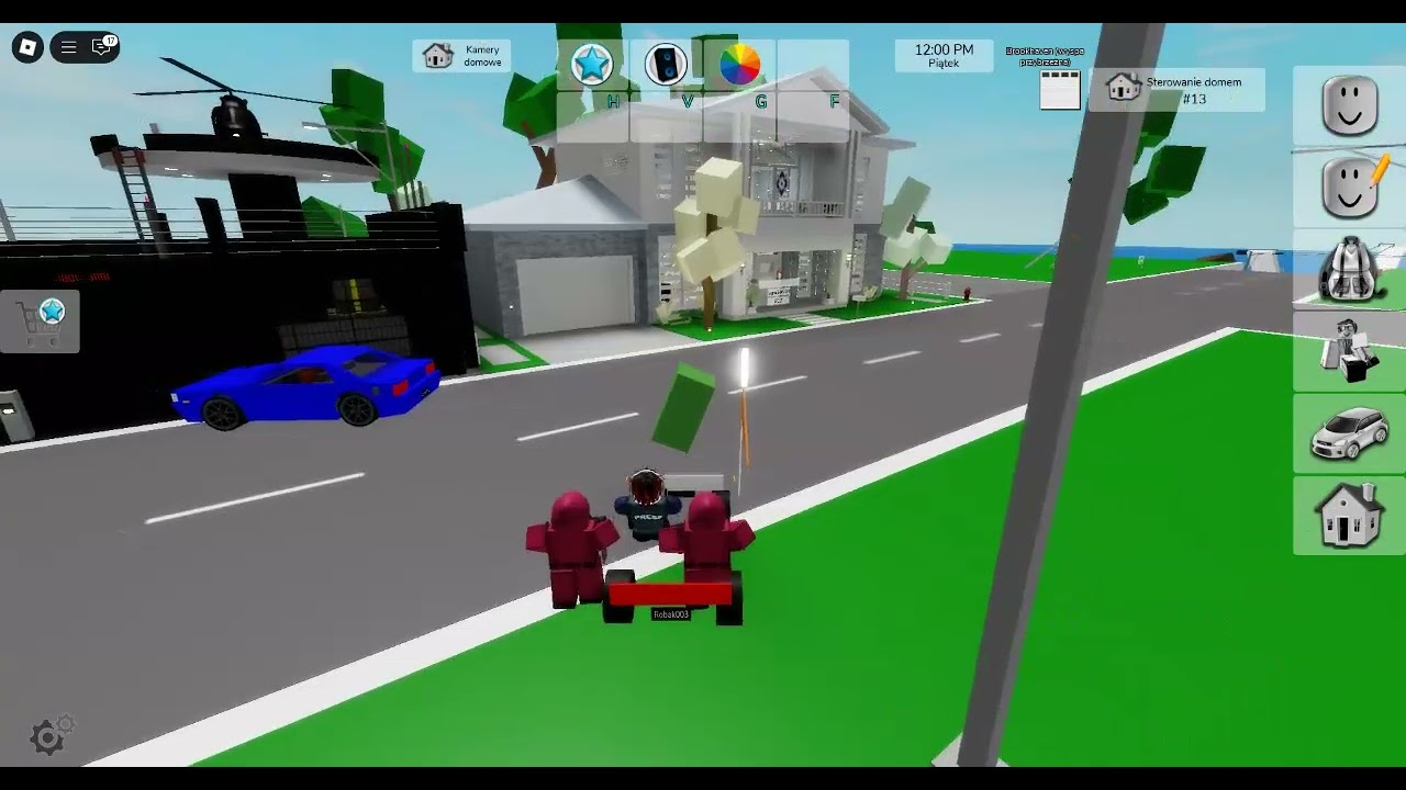 typowy dzień w roblox