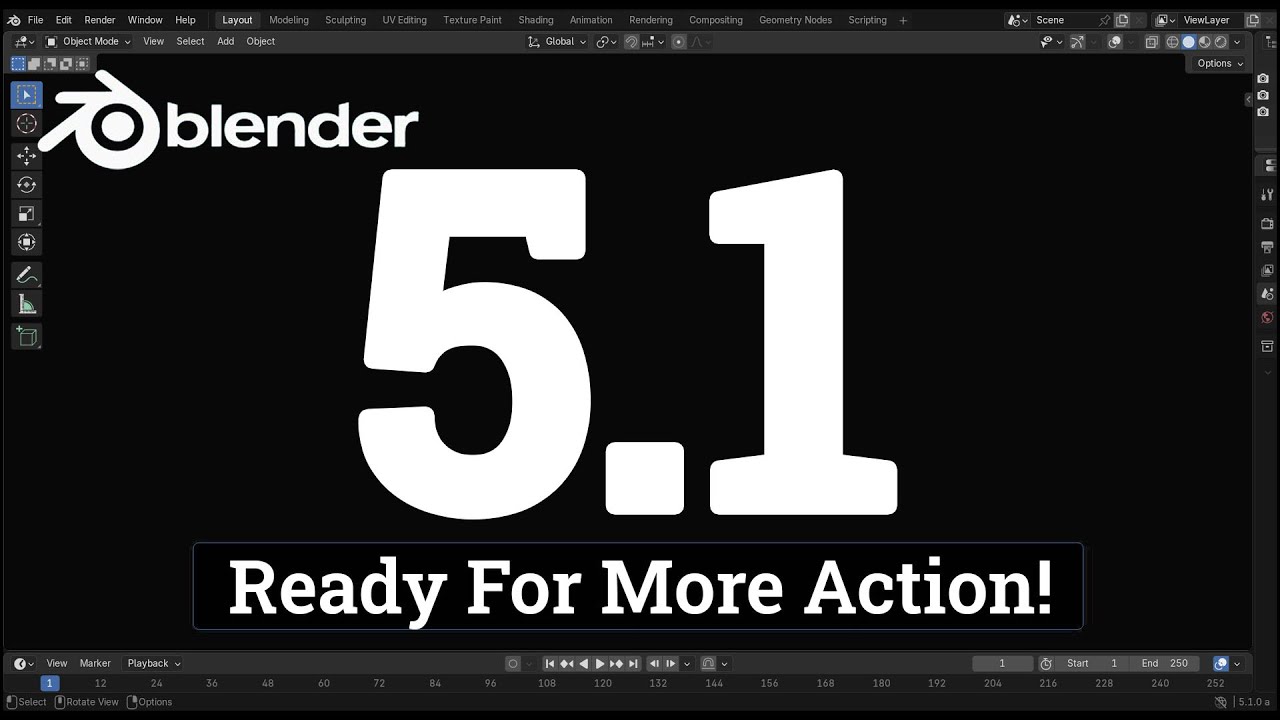 Blender 5.1 Alpha - New Features & Updates!