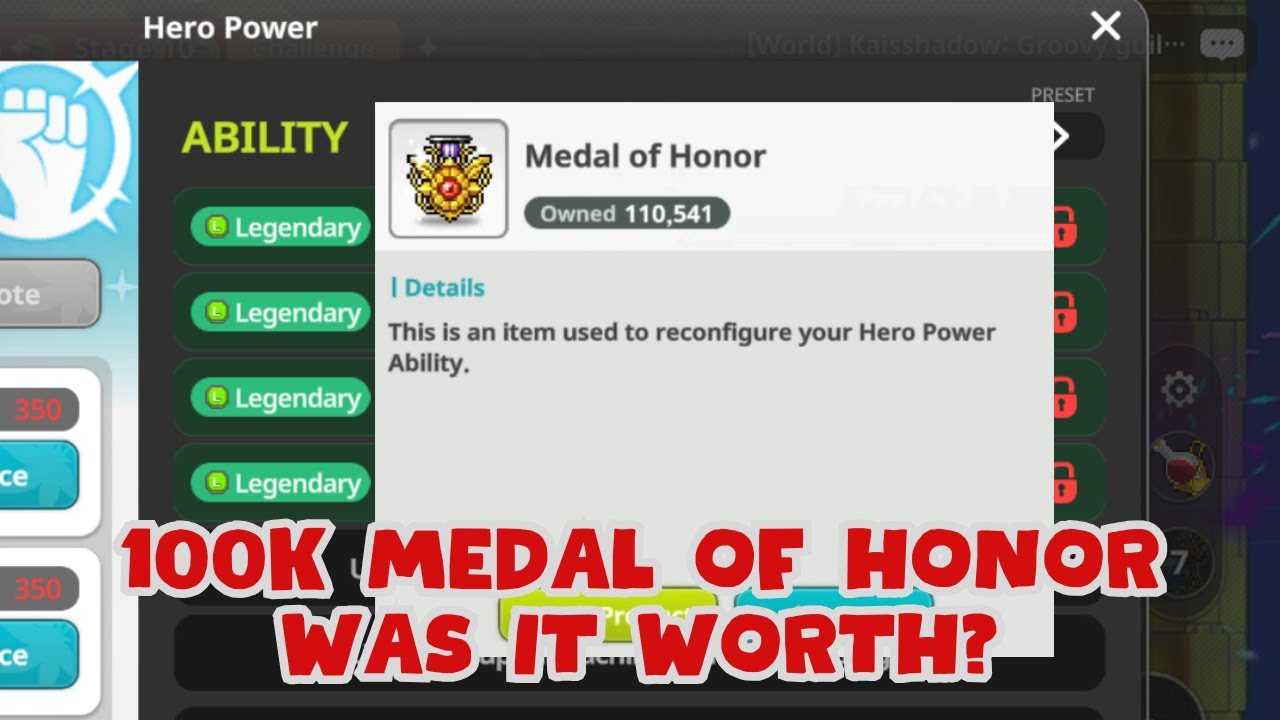 Перезапуск игры с получением 100 000 медалей чести — стоило ли оно того? [MAPLESTORY IDLE RPG]