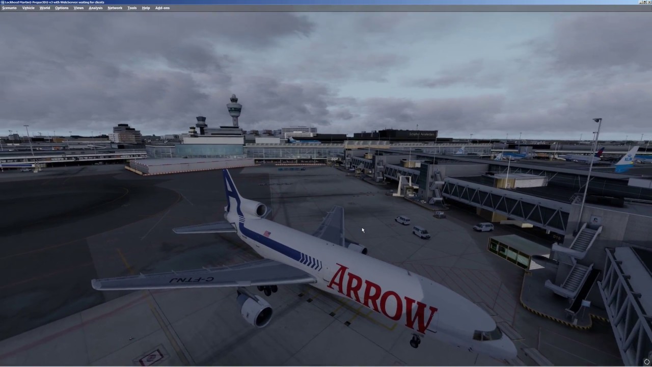 Prepar3D [P3D v3] | Captain Sim | Tristar L-1011  | EHAM - EDDM