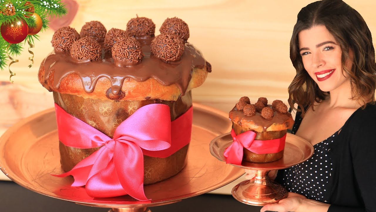 CHOCOTONE DE BRIGADEIRO - Natal 🎅| TPM, pra que te quero?