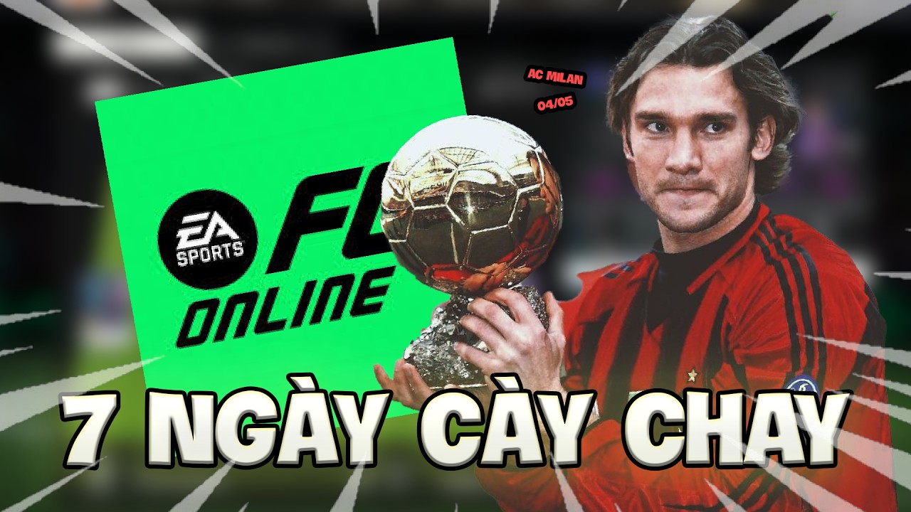 FC ONLINE NHƯNG TÔI CÀY CHAY BUILD TEAM AC MILAN 2004 - 2005