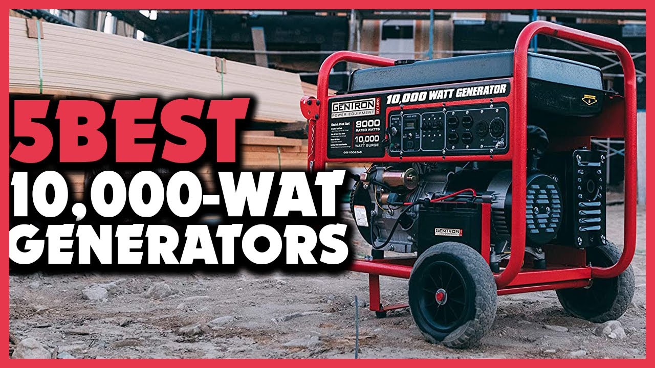 ✅Top 5 Best 10,000 Watt Generators Review 2023