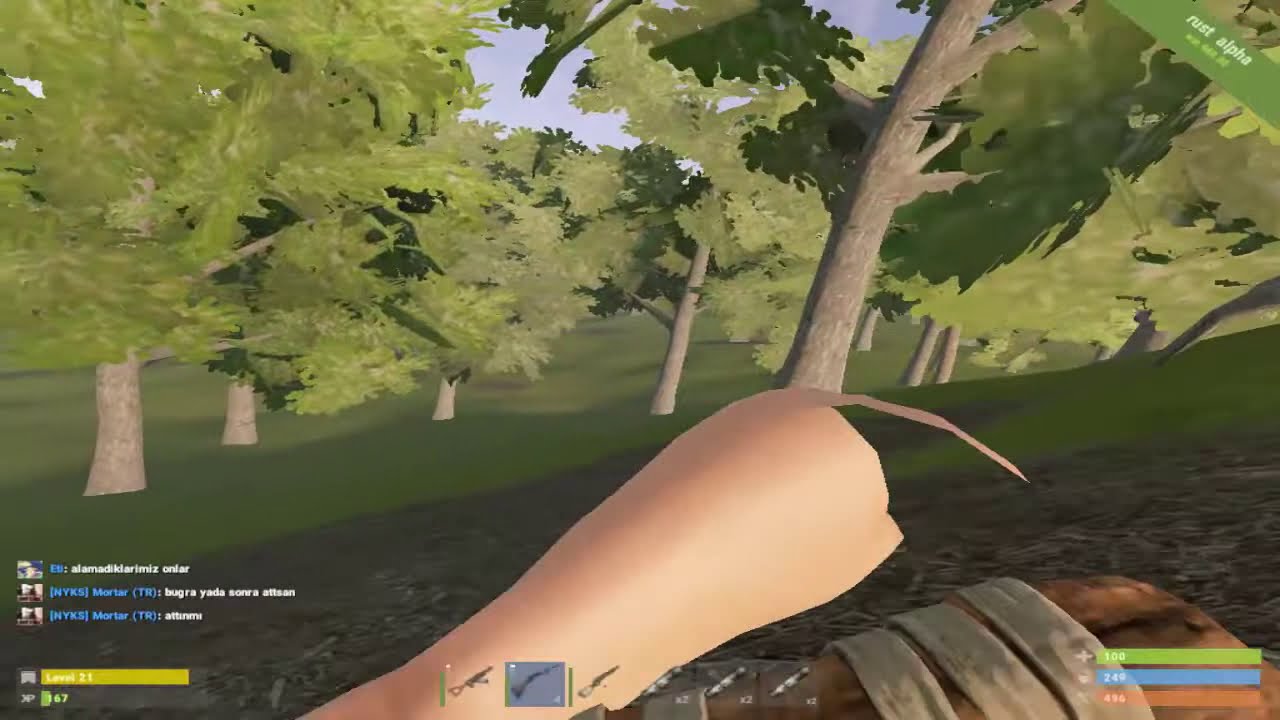 TÜRKÇE RUST #4 MODSUZDA TEK BAŞIMA ADAM AVLIYORUM!