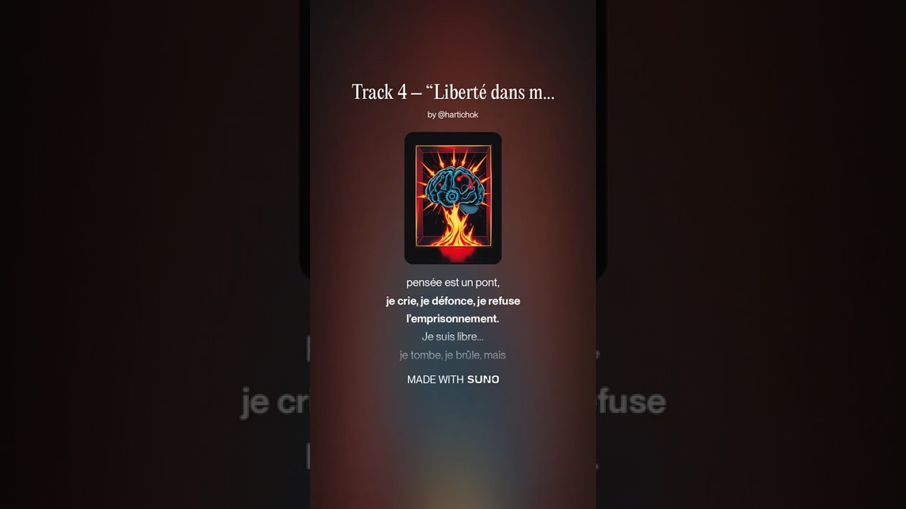 Liberté dans ma tête version 2
