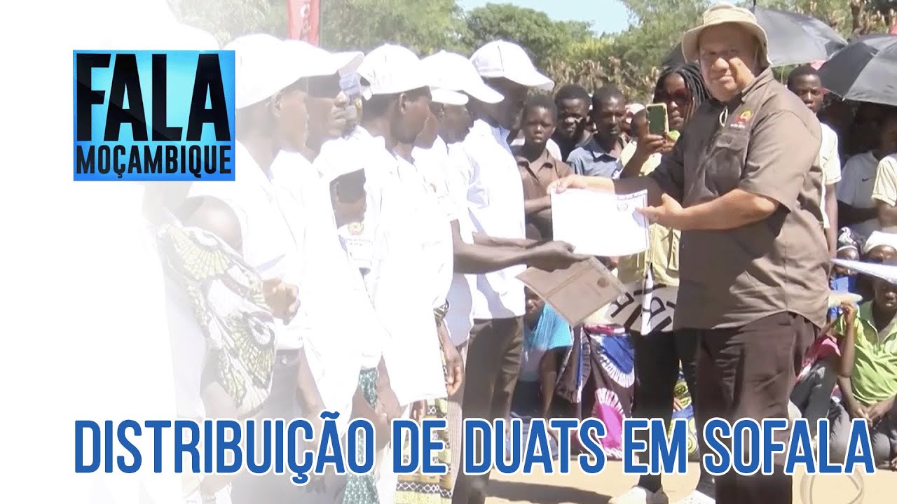Famílias camponesas recebem título de uso e aproveitamento de terra em Nhamatanda @PortalFM24