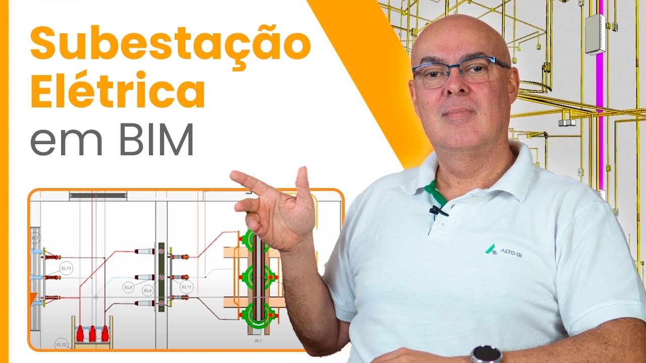 Uma SUBESTAÇÃO ELÉTRICA em BIM no AltoQi Builder