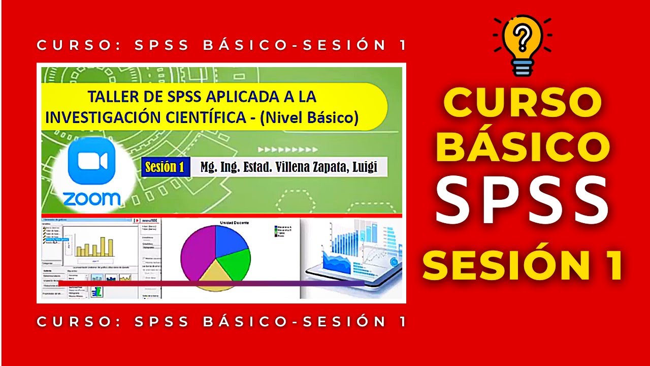 Curso SPSS Básico Sesión 1 | Creación de Base de Datos y Definición de Variables