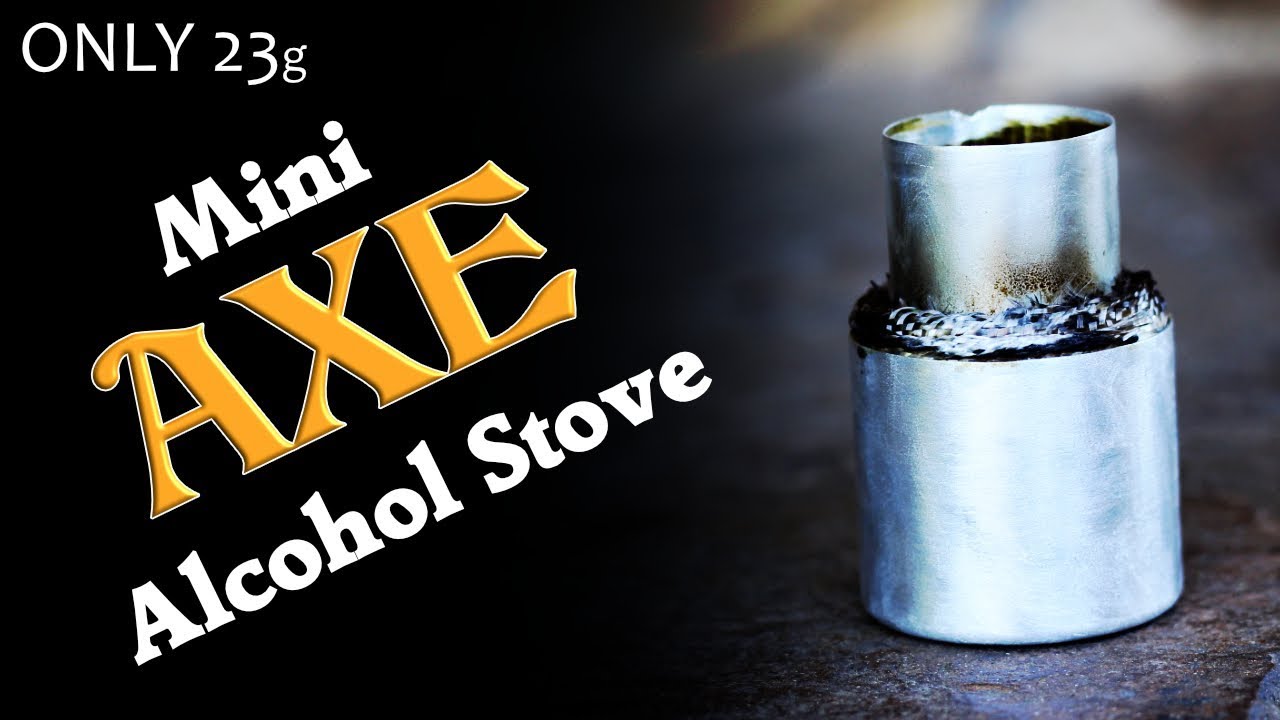 Mini AXE can Alcohol stove