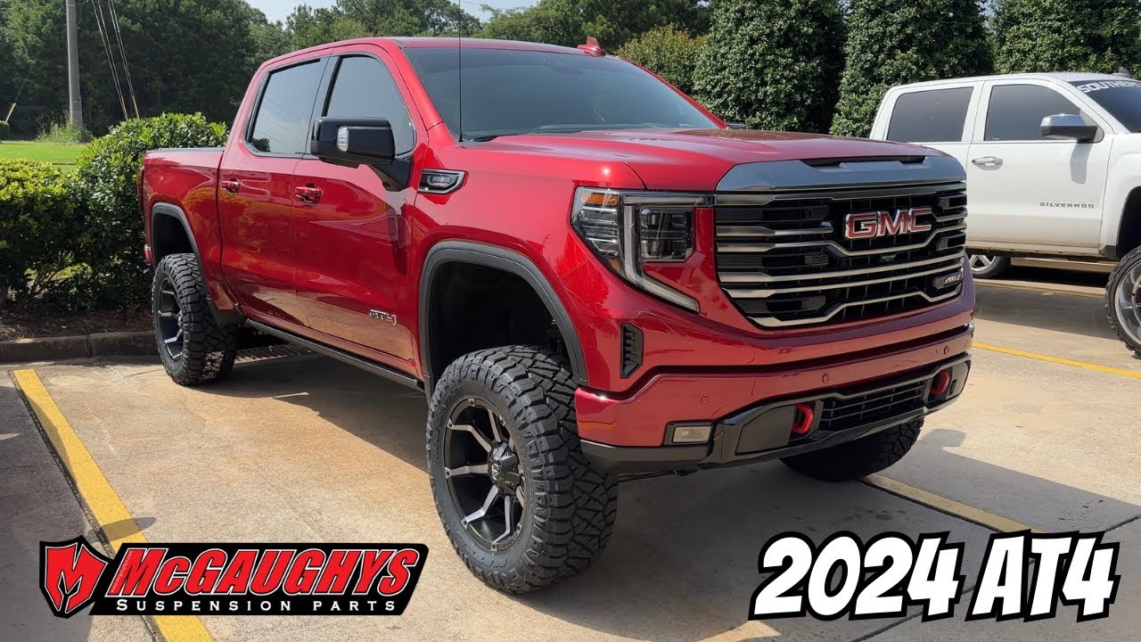 ** 2024 GMC Sierra AT4 on a 7” McGaughys lift kit **