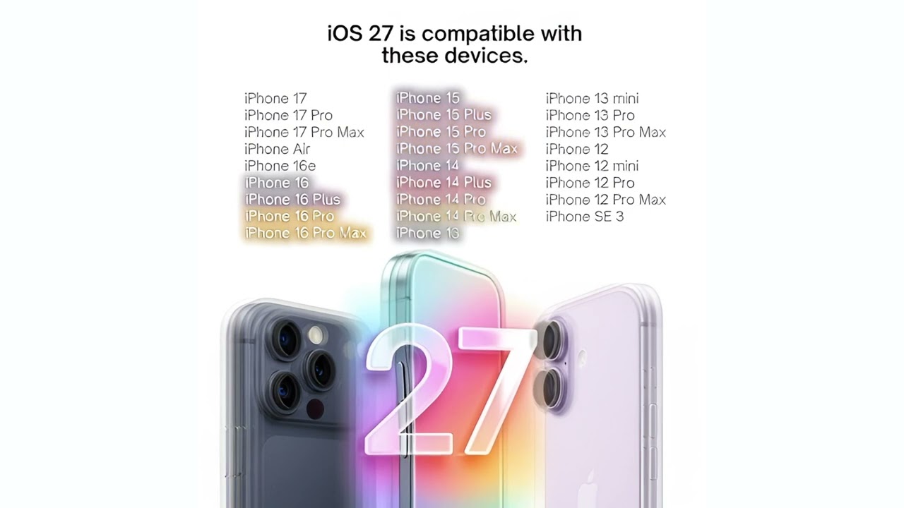  iOS 27 Leaks — Which iPhones Survive & Apple’s Next Cut 📱🔥