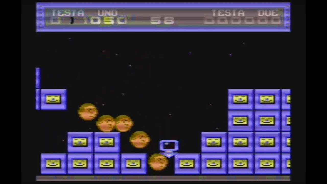 [Edicola C64] TESTE DURE - L'Antenato Fuori di Testa di Lemmings -HYBER BLOB- (Firebird, 1987)