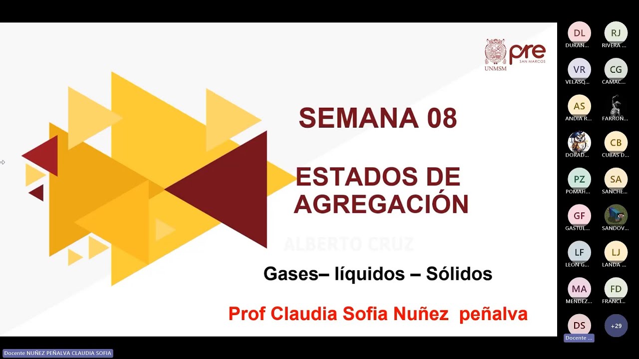 Química - Semana 08 - Pre San Marcos Ciclo 2025-I (Nuevo Ciclo)